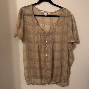 Women’s American Rag Sheer Top